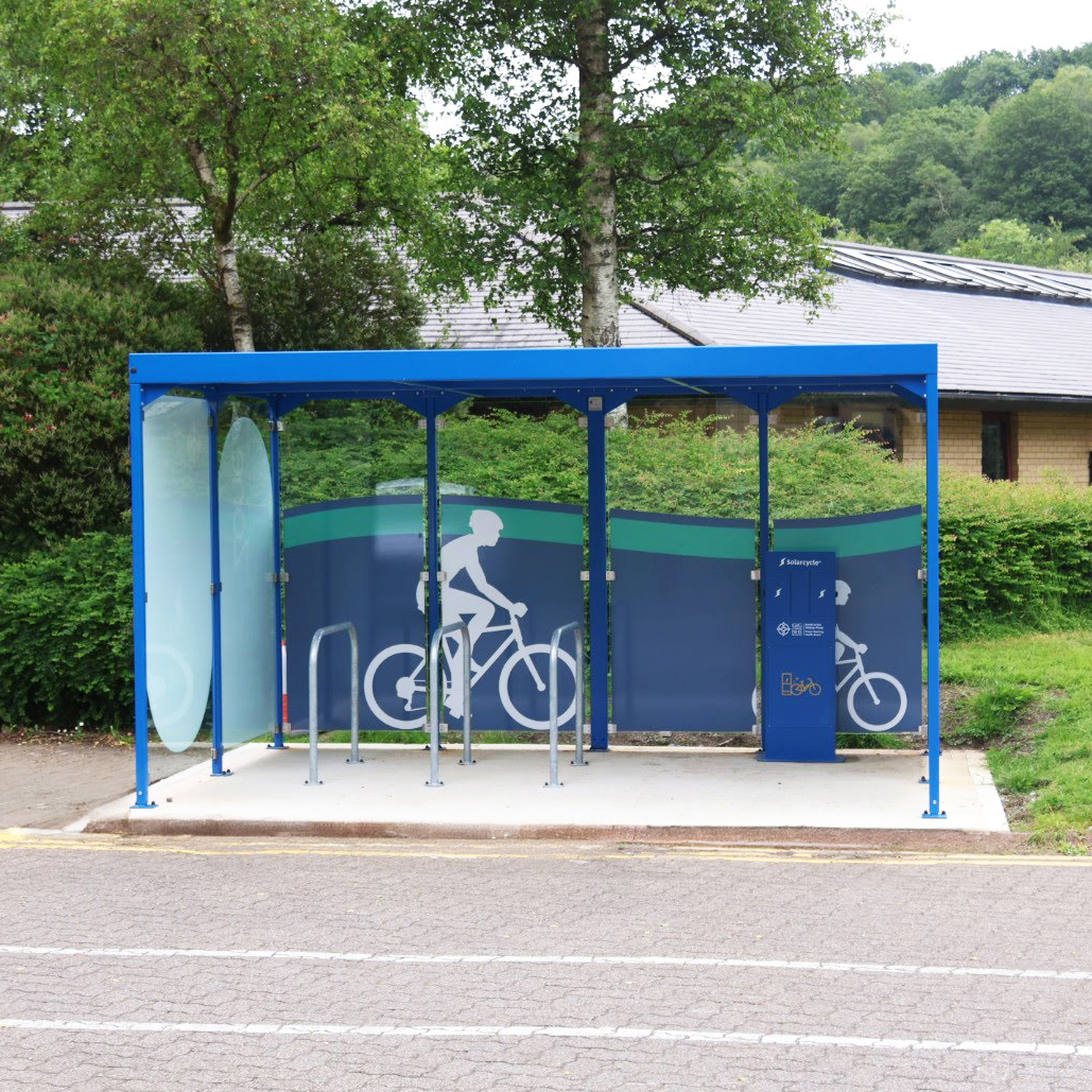 Solar Powered e-Bike Charging